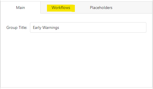 workflows